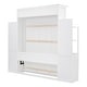 preview thumbnail 30 of 66, Murphy Bed Wall Bed with Shelves, Drawers and LED Lights