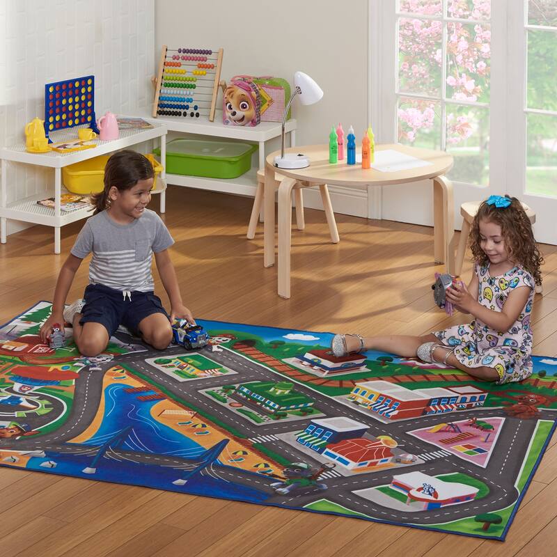 Licensed Nickelodeon Paw Patrol Youth Digital Printed Area Rugs