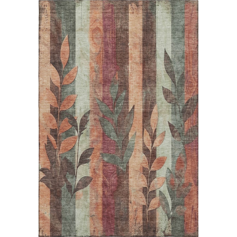 Premium Washable Super Soft Modern Floral Mayfield Rug