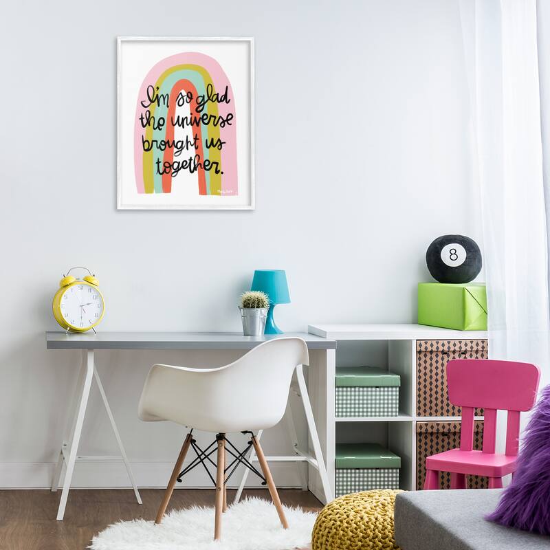 Stupell Universe Brought Us Together Framed Giclee Art Design By Mandy Ford Art + Illustration