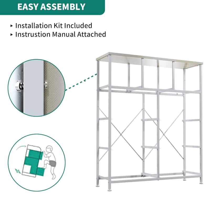 Modern 9-drawer Bedroom Dresser Storage Tower