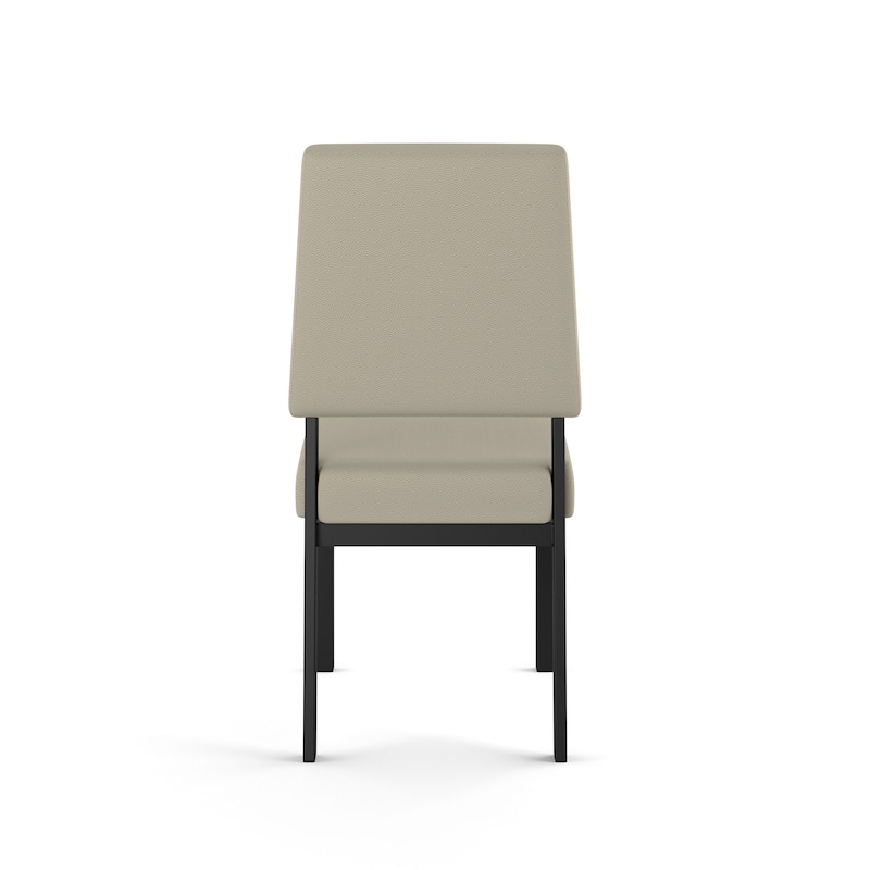 Amisco Avery Upholstered Dining Chair with Metal Legs