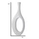 preview thumbnail 10 of 57, Trombone Modern Handmade Resin Vase