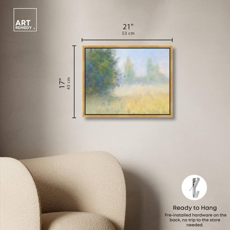Faded Horizon II Canvas by Art Remedy