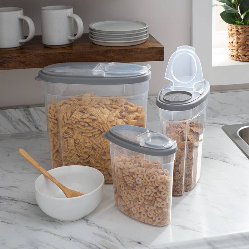 Kitchen Details 3 Pack Cereal Containers