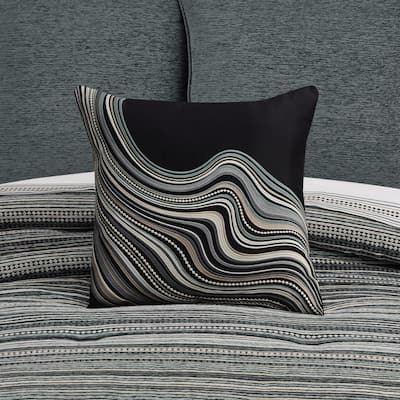 Parallel 18" Square Decorative Throw Pillow