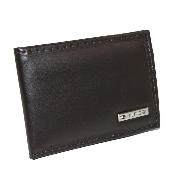 Tommy hilfiger front pocket wallet with money clip clearance