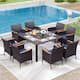 Option +Wood Armrest Chairs