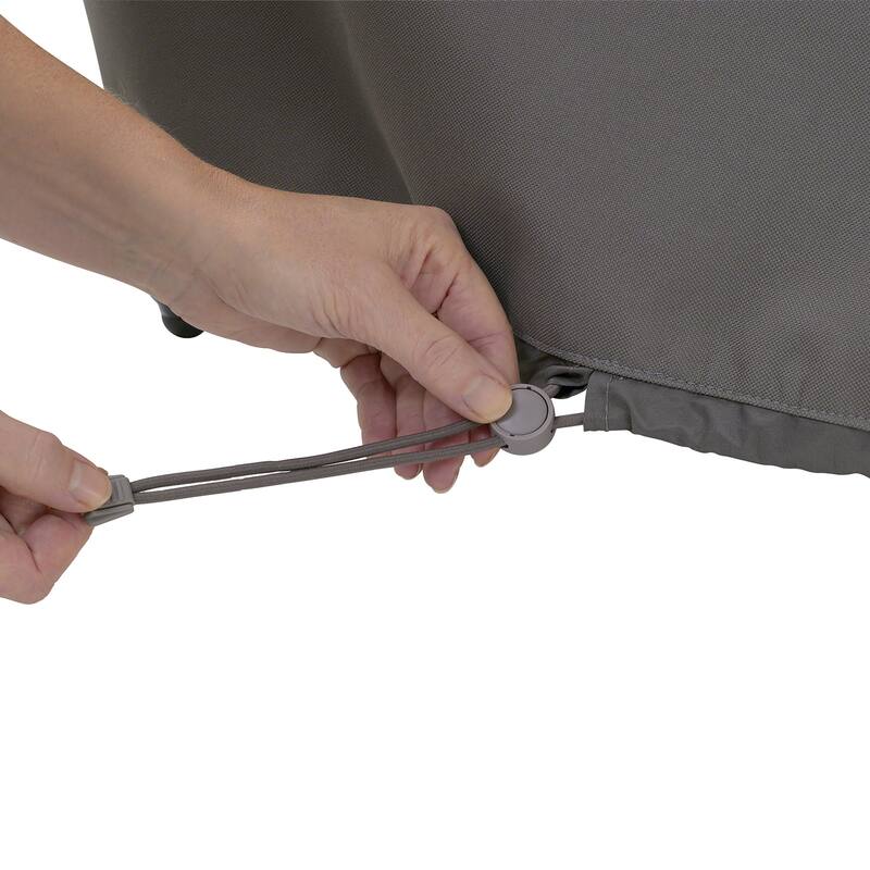 Classic Accessories Ravenna Water-Resistant 94 Inch Square Hot Tub Cover