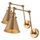 preview thumbnail 44 of 64, Rover 7" Adjustable Arm Metal LED Wall Sconce by JONATHAN Y