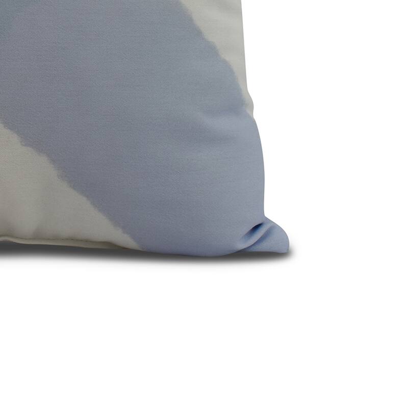 18 x 18 Inch X Marks the Spot Geometric Print Outdoor Pillow