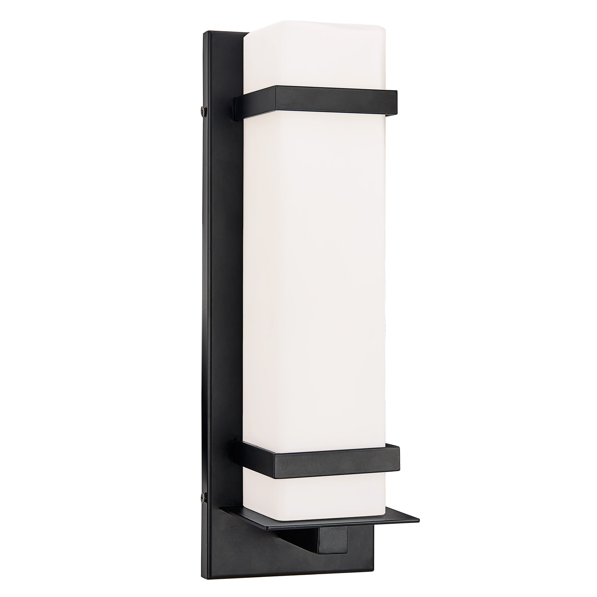 Design House 588590 Davis 14" Tall Outdoor Wall Sconce with Frosted