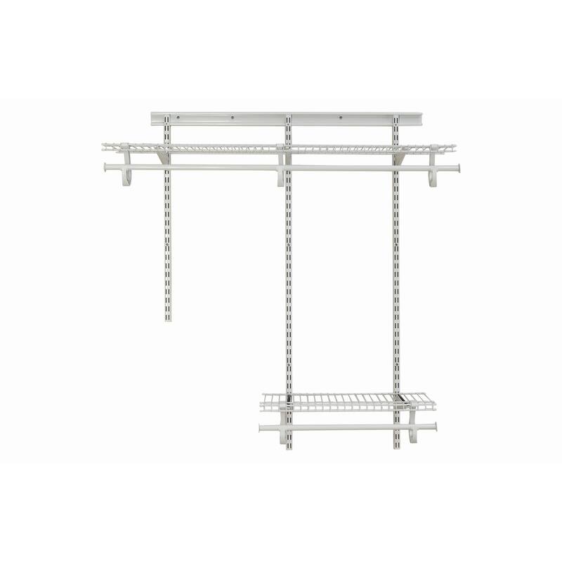 ClosetMaid ShelfTrack 24 - 48-inch Wire Closet Organizer