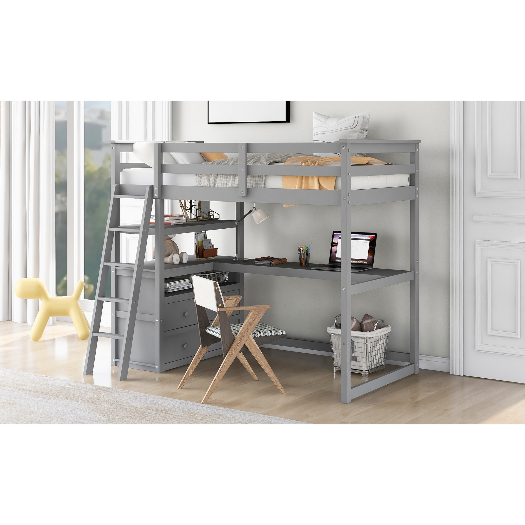 Ikea twin store size loft bed
