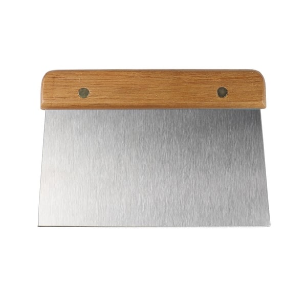 Chef Craft 6-inch Wide Stainless Steel Blade Dough Scraper