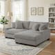 Option Grey-Sofa L+Chaise R