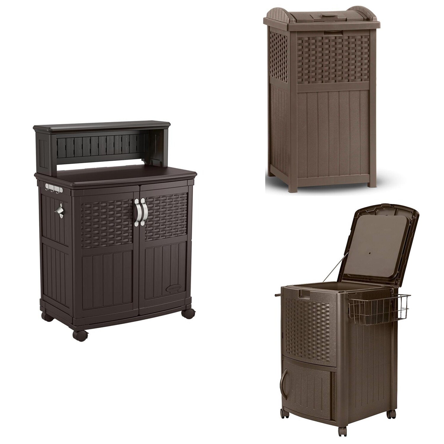 Shop Suncast Deck Collection Wicker Free Shipping Today