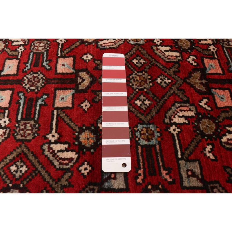 ECARPETGALLERY Hand-knotted Anadol Red Wool Rug - 2'6 x 9'9