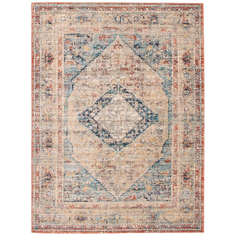 ECARPETGALLERY Bolivia Bijar Southwestern Rug - 6'7" x 8'2" - Multi