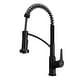 preview thumbnail 59 of 88, Karran Scottsdale Touchless Single-Handle Pull-Down Sprayer Kitchen Faucet Matte Black
