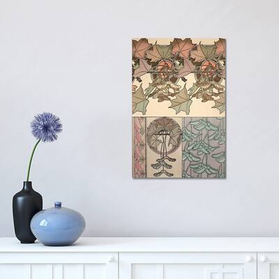 iCanvas "Plate 39 from 'Documents Decoratifs', 1902 " by Alphonse Mucha Canvas Print