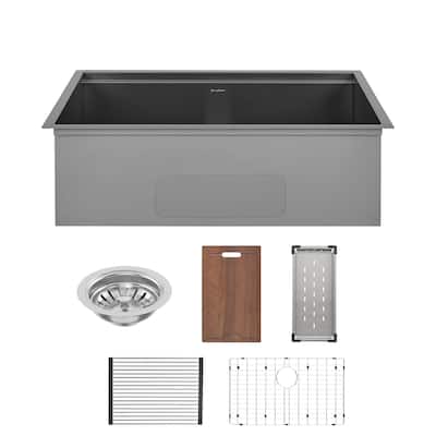 Swiss Madison SM-KU801 Tourner 32" Undermount Single Basin Stainless