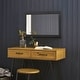 preview thumbnail 23 of 24, Design House Transitional Shorewood 30-Inch Wall Mounted Mirror