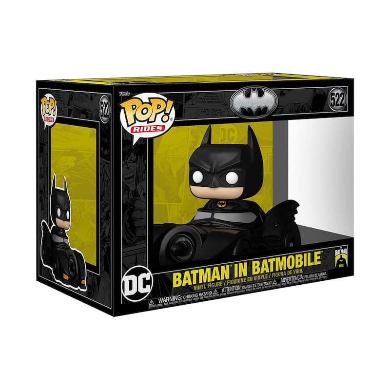Funko Pop! Batman 85th Anniversary - Batman in Batmobile Deluxe Ride #522