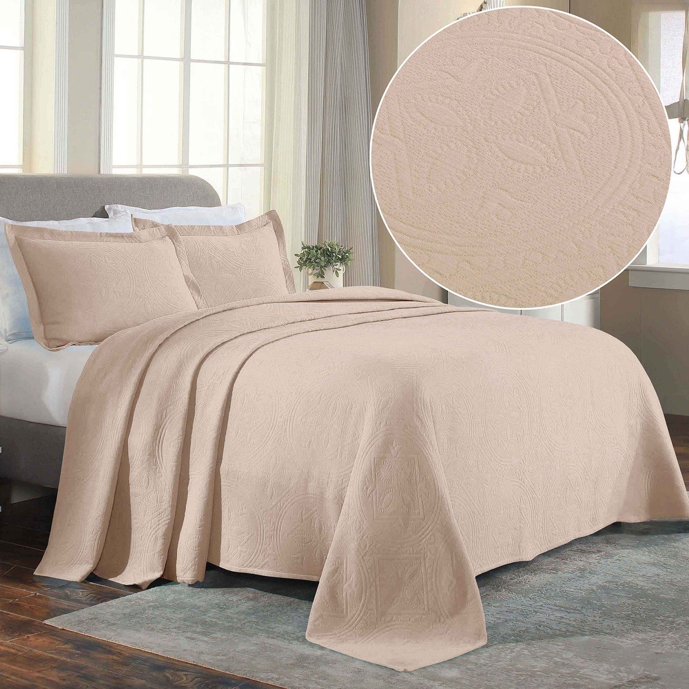 Superior Celtic Circle Cotton Decorative Bedspread Set