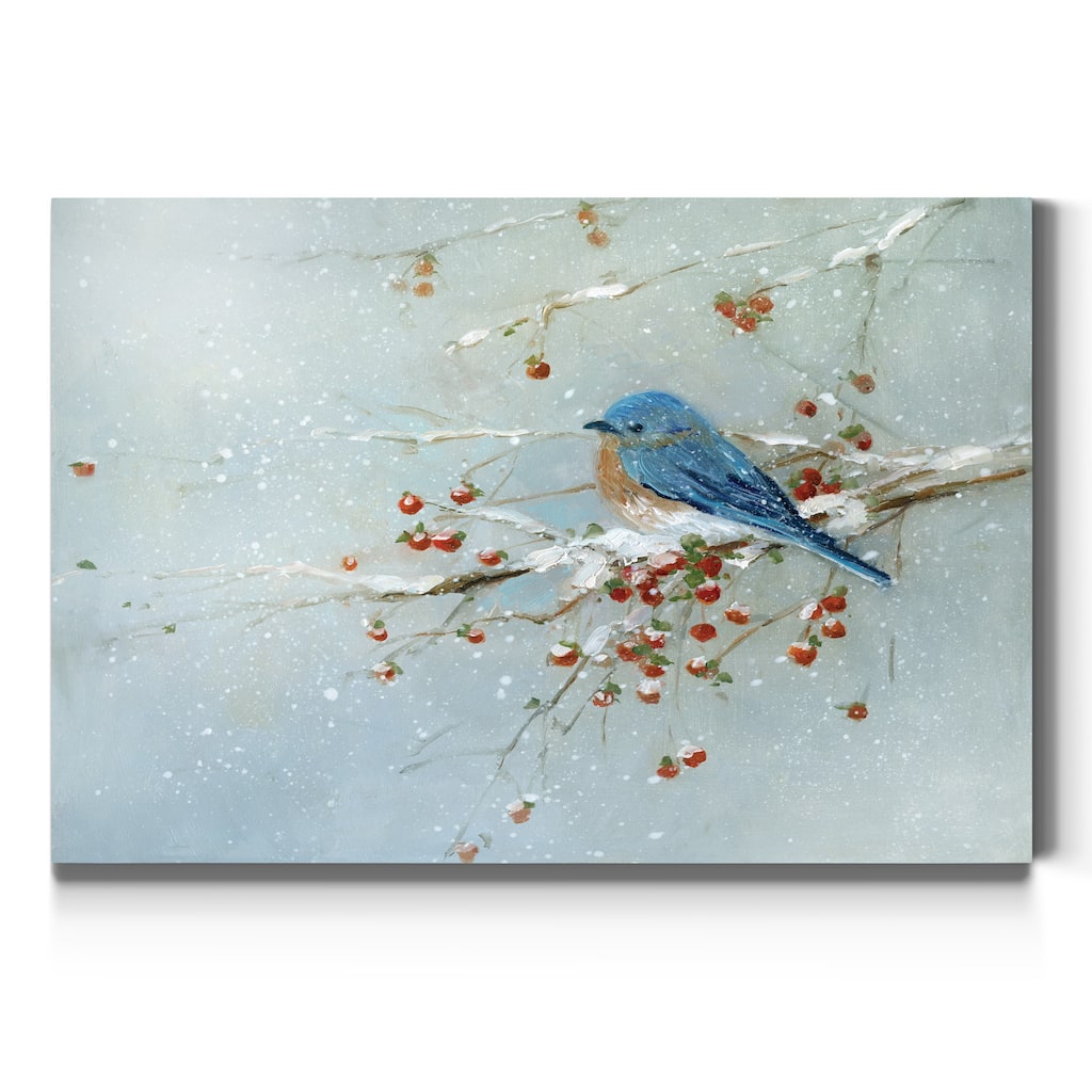Moonlit Skaters-Premium Gallery Wrapped Canvas - Ready to Hang