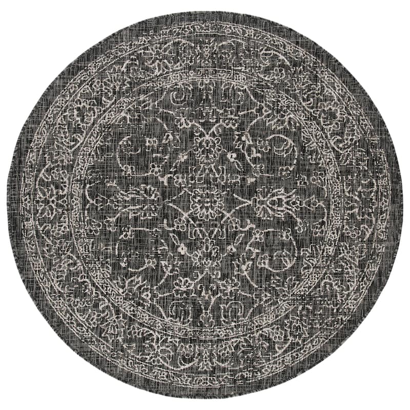 SAFAVIEH Courtyard Aquata Indoor/ Outdoor Waterproof Patio Backyard Rug