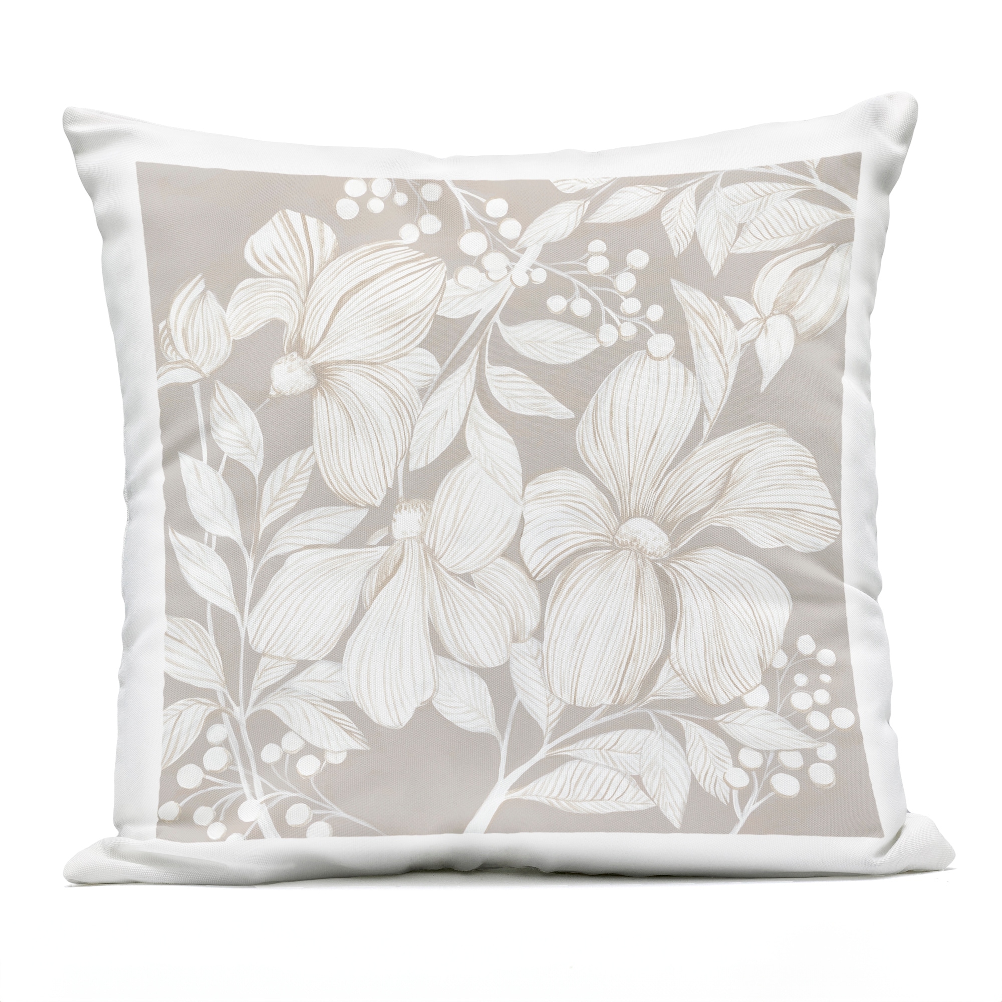 Stupell Botanical Symphony Neutrals Outdoor Throw Pillow Design By Hannah Dawson