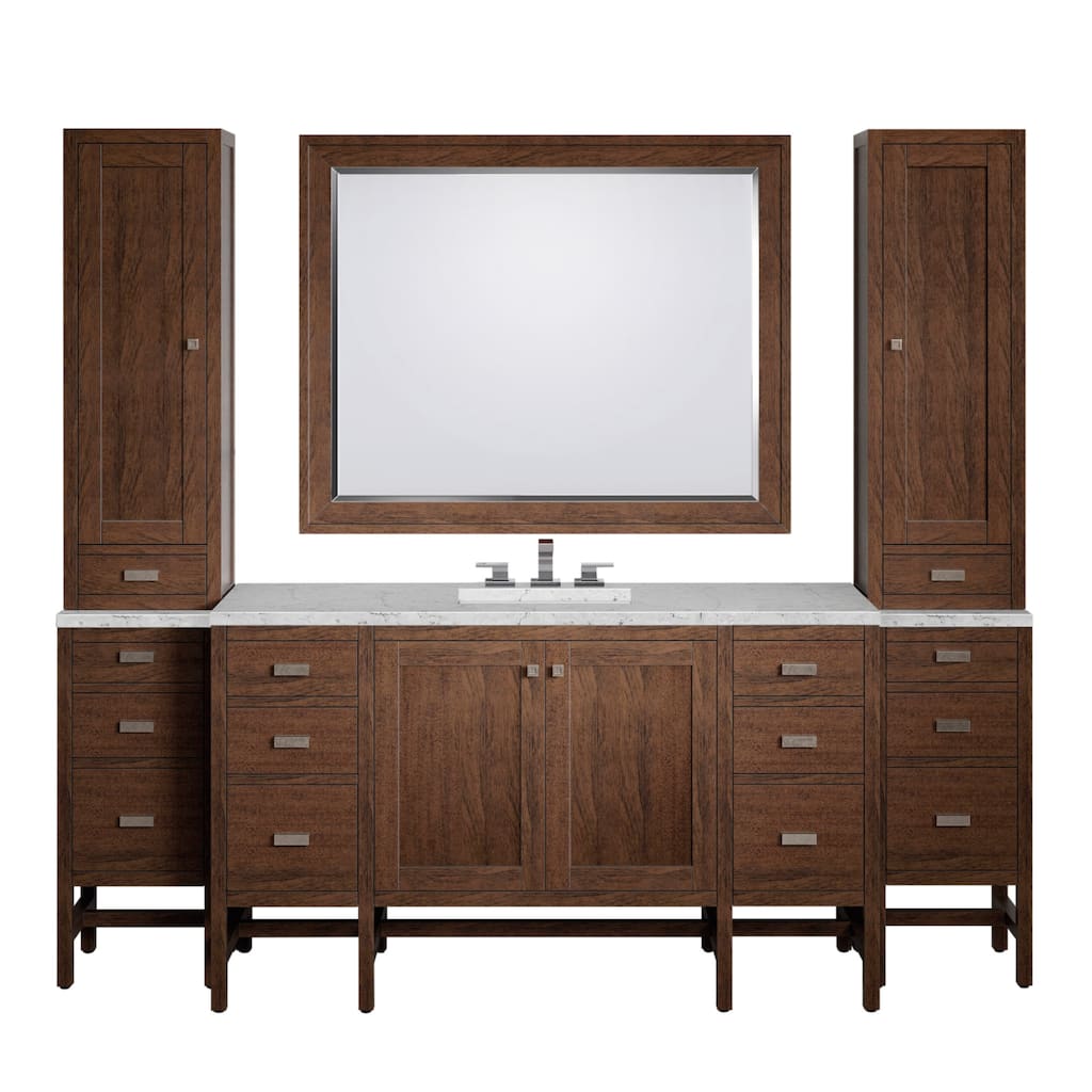 James Martin Vanities E444-V60SGP-A-EJP Addison 90" Single Basin