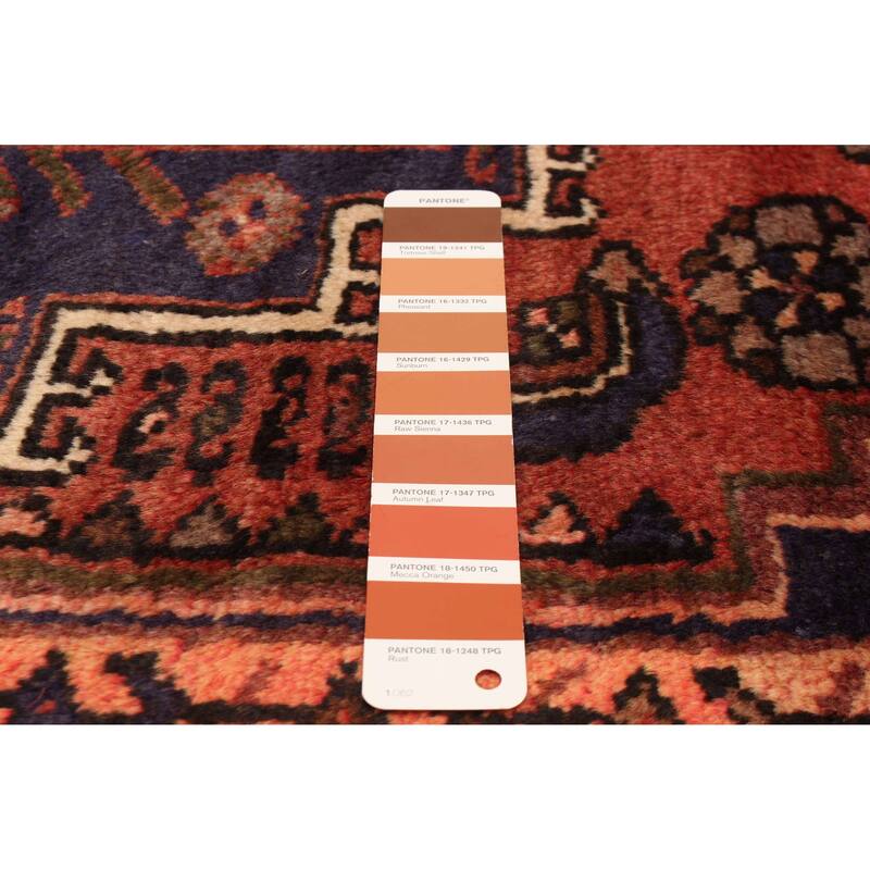 ECARPETGALLERY Hand-knotted Andelz Copper Wool Rug - 4'7 x 7'4