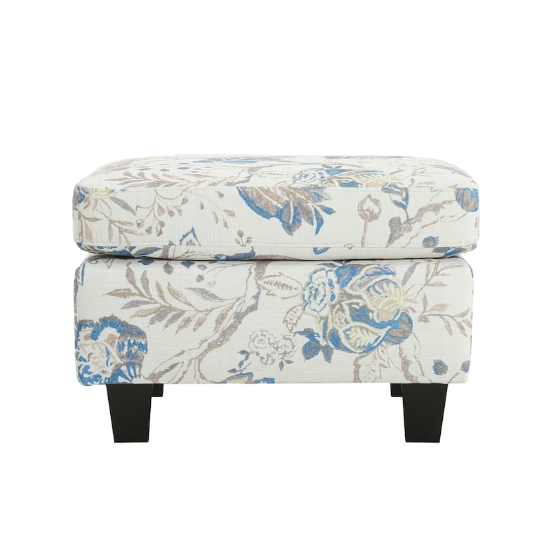 Rosella Fabric Ottoman by Christopher Knight Home
