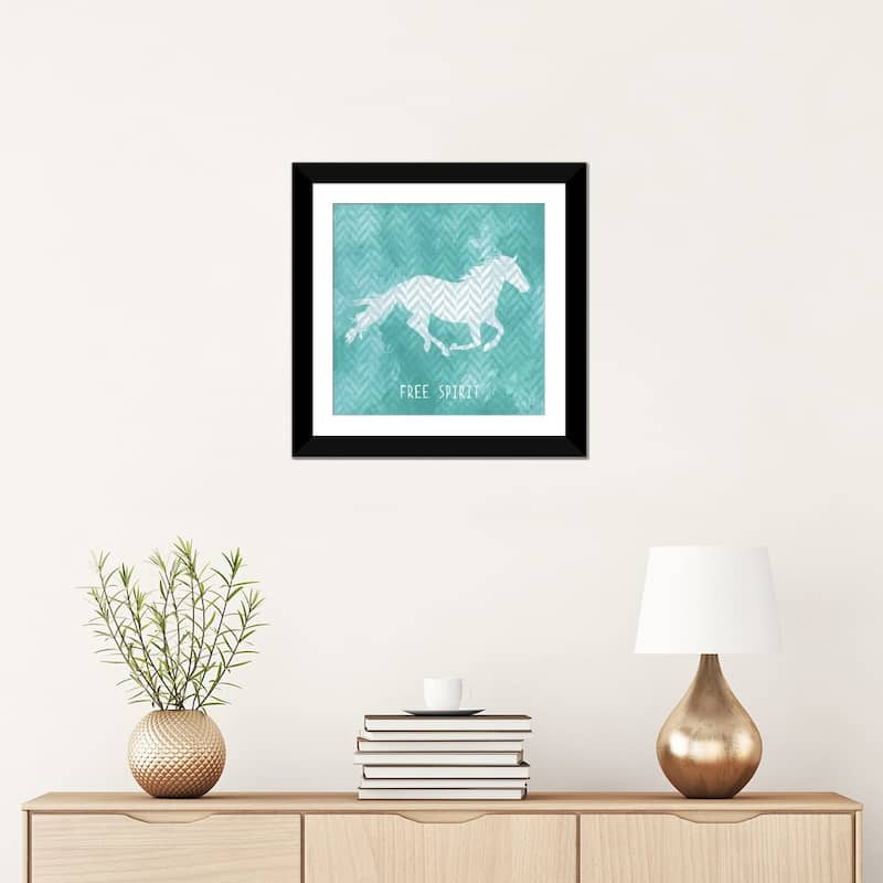 iCanvas "Horse Silhouette III" by Erin Clark