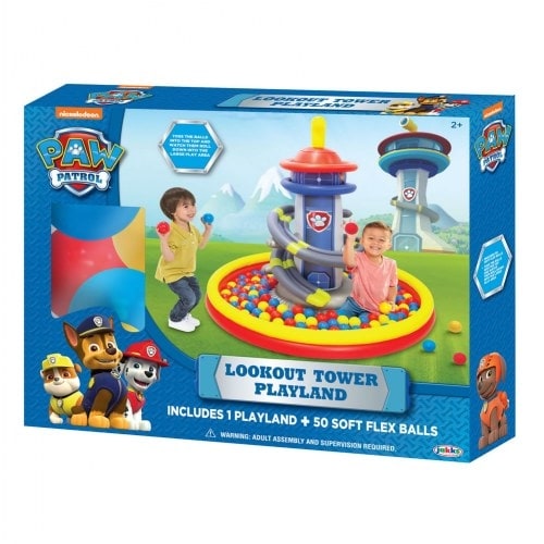 paw patrol ball pit tower