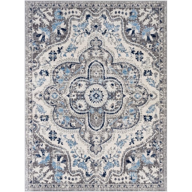 Livabliss Kimarli Persian Floral Area Rug