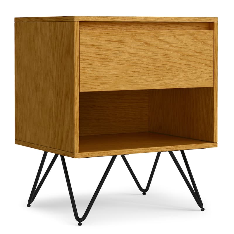 WYNDENHALL Moreno SOLID WOOD 20 inch Wide Modern Nightstand