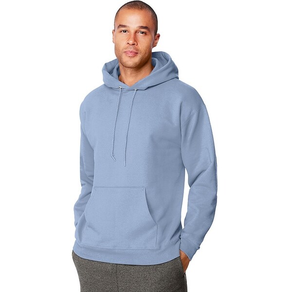 S - XL Hanes Men/'s Ultimate Cotton Heavyweight Pullover Hoodie F170 Black
