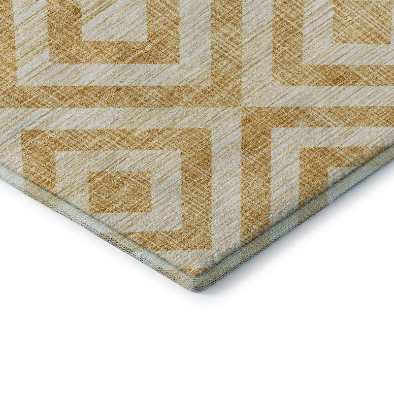 Premium Washable Super Soft Modern Geo Mayfield Rug