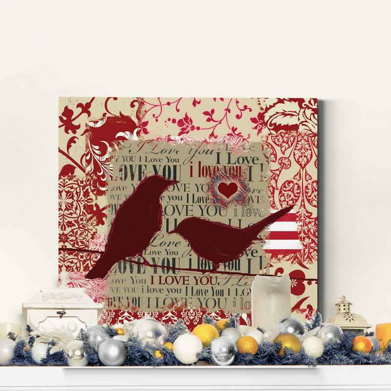 VALENTINES I-Premium Gallery Wrapped Canvas - Ready to Hang