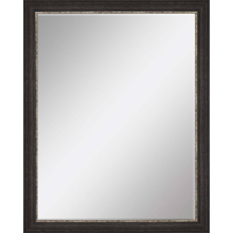 HomeRoots 45" Dark Brown Accent Mirror - 35.00 in. x 45.00 in. x 2.00 in.