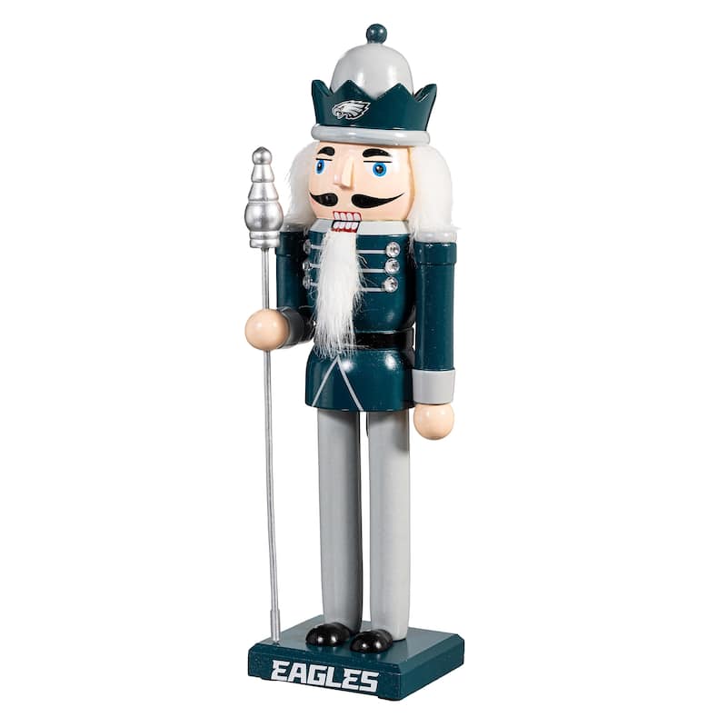 Nutcracker Statue, Philadelphia Eagles - 4.92''W x 4.53''H x 13.78