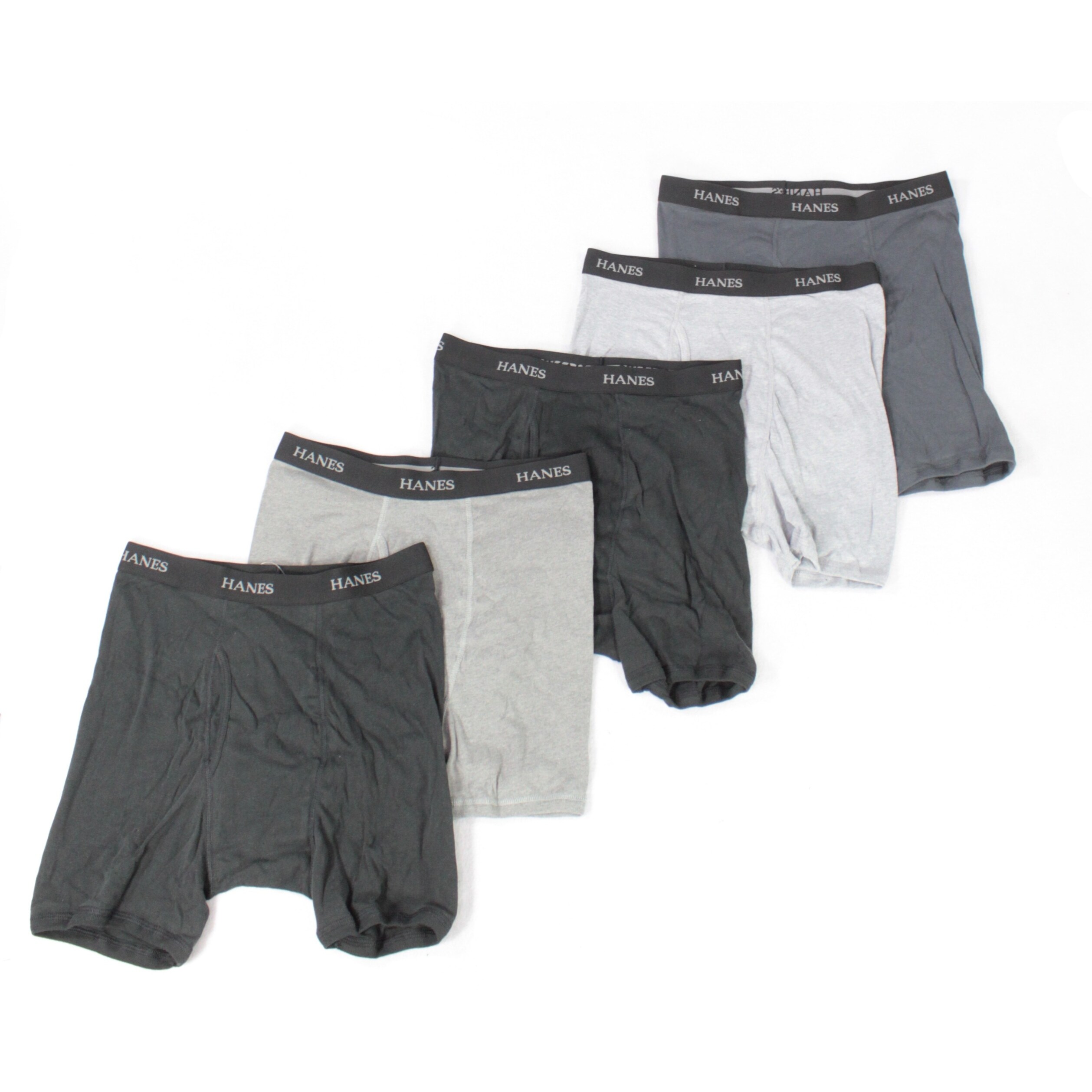 hanes men's white boxer briefs