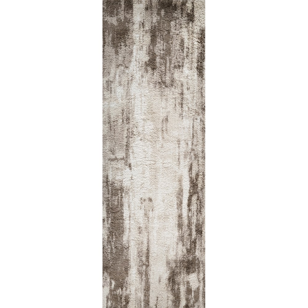 Noori Rug Lux Clark Abstract Modern 2-inch Thick Shag Rug