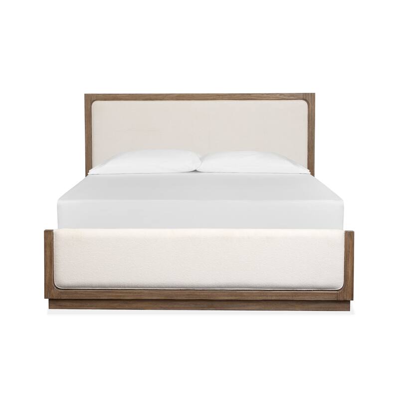 Magnussen Home Westbourne Dark Umber Upholstered Panel Bed