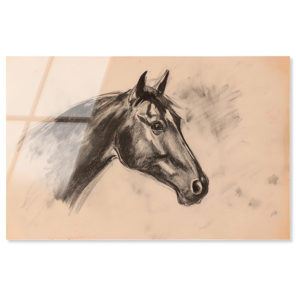 Strong side Acrylic by Art Remedy, Ready to Hang