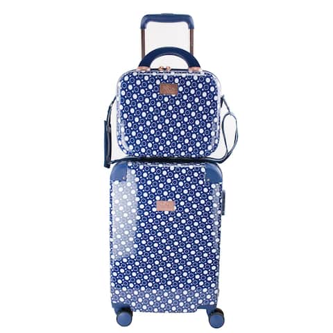 Dotty 2 Piece Carry-On Hardside Luggage Set