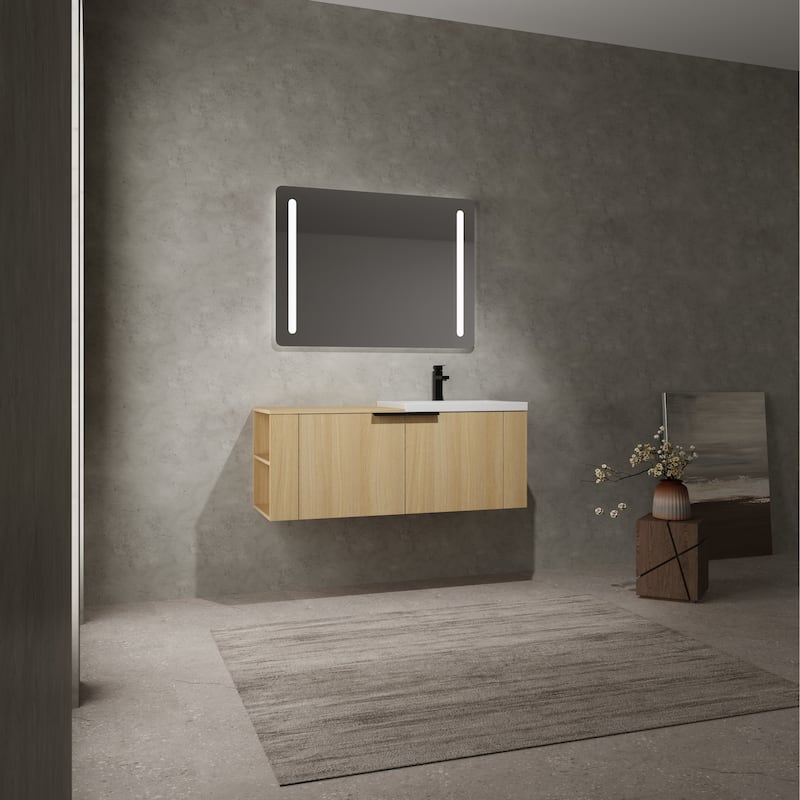 48 "Bathroom Vanity Sink Combo for big Space,Modern Bathroom Cabinet Cabinet combination, Bathroom Sink Cabinet Set